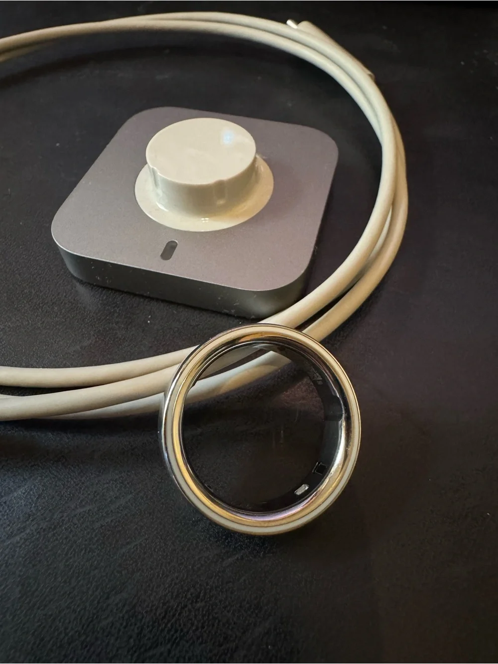 Oura Ring 4 - Silver - Size 12